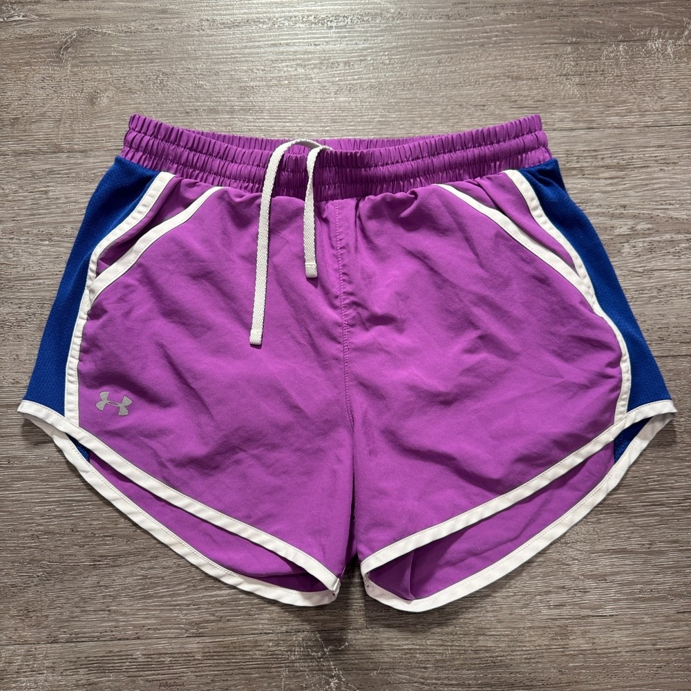 Under Armour Shorts Womens Small Pink HeatGear Athletic Lightweight Running